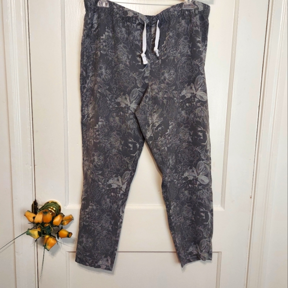 Xhilaration floral print pajama pants Sz Large - Picture 1 of 8